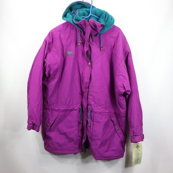 Vintage New Columbia Hooded Winter Parka Jacket